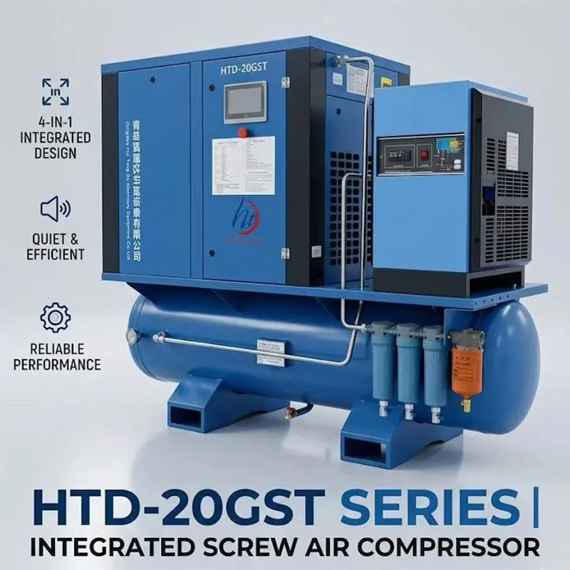 4-ইন-1 15KW 16 বার এয়ার কম্প্রেসার